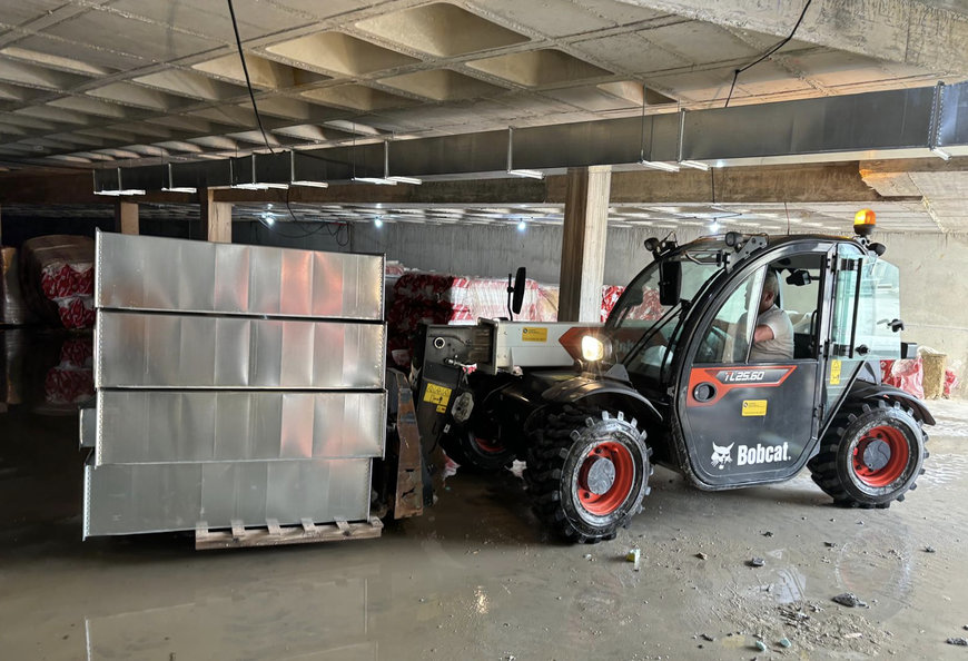 Manipulador telescópico Bobcat TL25.60, maniobrabilidad y rapidez en la obra